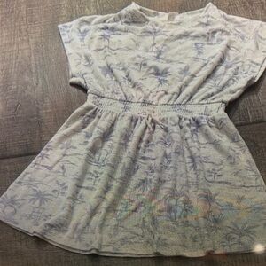 Kids Palm Tree Print Swim Coverup